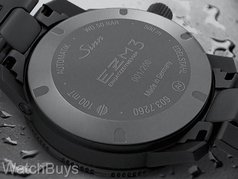 Sinn EZM 3 SW Divers Limited Edition