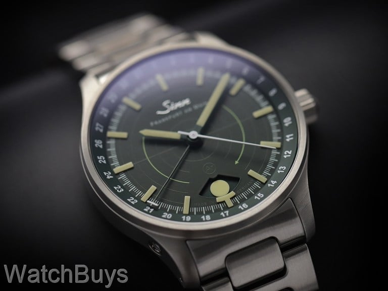 Sinn 308 Hunter on H-Link Quick Adjust Bracelet