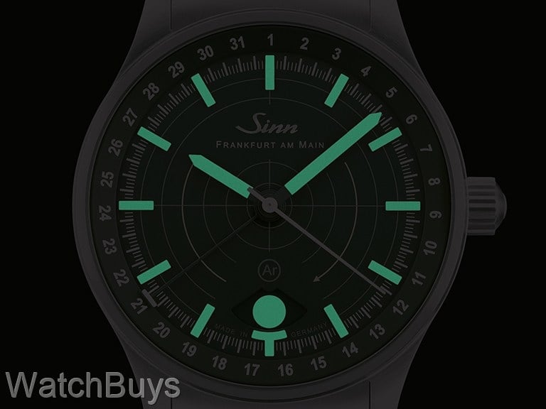 Sinn 308 Hunter on H-Link Quick Adjust Bracelet