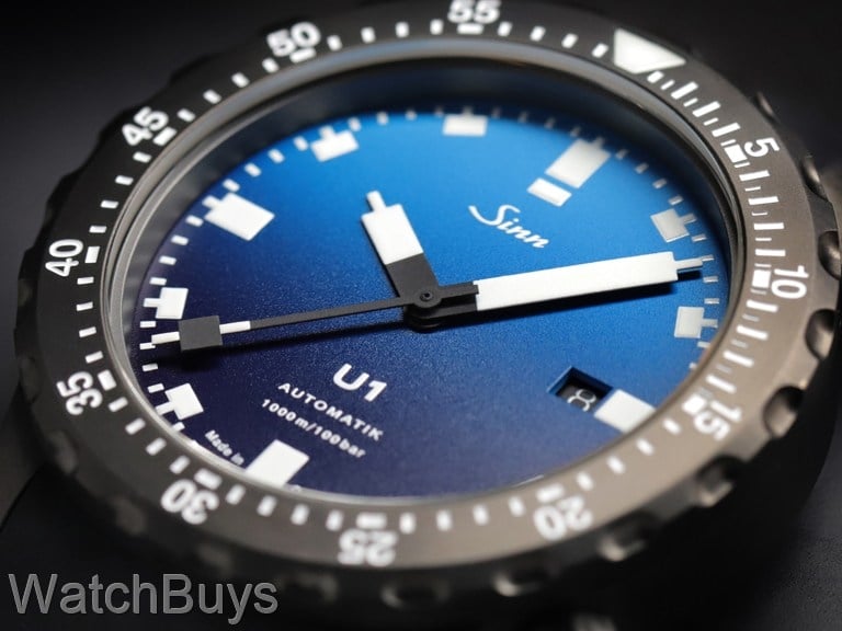 Sinn U1-T S Roller Fully Tegimented Limited Edition on Silicone Strap
