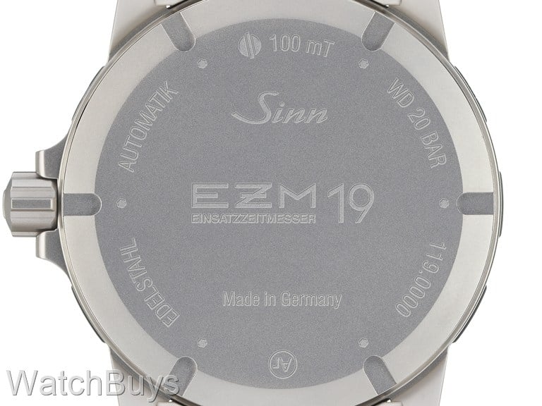 Sinn EZM 19 on H-Link Quick Adjust Bracelet