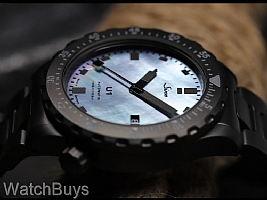 Sinn U1 S Black MOP Limited Edition on Bracelet