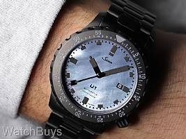 Sinn U1 S Black MOP Limited Edition on Bracelet