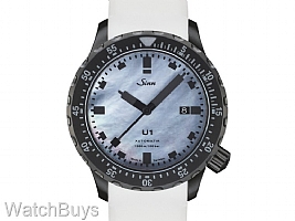 Sinn U1 S Black MOP Limited Edition on Strap