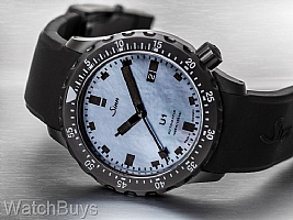 Sinn U1 S Black MOP Limited Edition on Strap