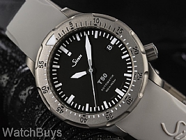 Sinn T50 on Silicone Rubber Strap