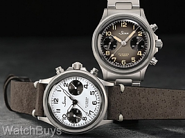 Sinn 356 Flieger Classic W on Strap - Sapphire