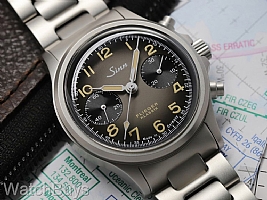 Sinn 356 Flieger Classic AS E on Bracelet - Sapphire