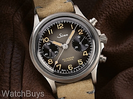 Sinn 356 Flieger Classic AS E on Strap - Acrylic