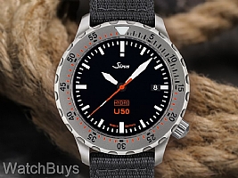 Sinn U50-T Hydro SDR Fully Tegimented on Double Textile Strap Non-Refundable Deposit
