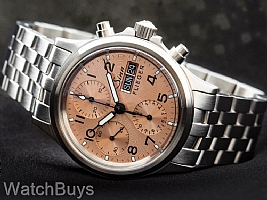 Sinn 356 Flieger II Sa Display Back on Bracelet