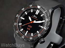 Sinn UX EZM 2 B Hydro Black on Strap