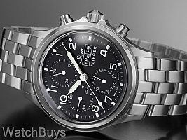 Sinn 358 Sapphire on Bracelet Sapphire Back