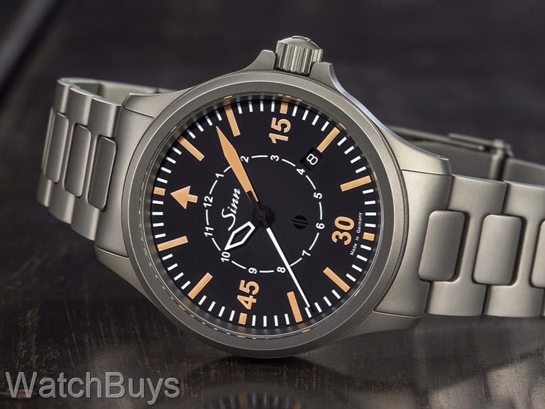 Sinn 856 B-Uhr Fully Tegimented Limited Edition on Bracelet
