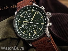 Sinn 3006 Hunter Chronograph on Strap