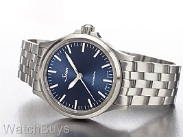 Sinn 556 I B Blue Dial on Fine Link Bracelet