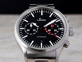 Sinn 936 Bicompax Chronograph Tegimented on Bracelet