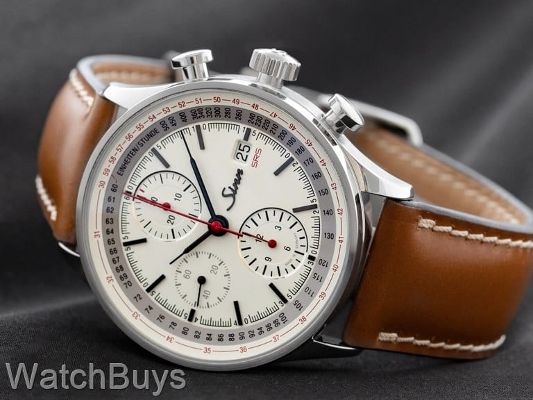 Sinn 910 Column Wheel Flyback Chronograph on Strap