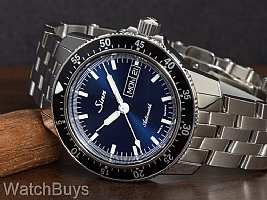 Sinn 104 I St Sa B on Fine Link Bracelet