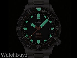 Sinn U50-T SDR Fully Tegimented on Bracelet