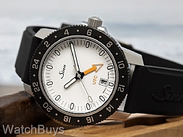 Sinn 105 St Sa W UTC on Rubber Strap