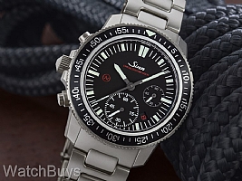 Sinn EZM 13.1 Divers Chronograph on Bracelet