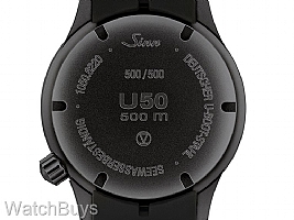 Sinn U50 S Blue Limited Edition on Rubber Strap