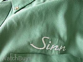 Sinn No Wrinkle Long Sleeve Twill Green L