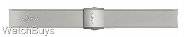 Sinn Strap - U50 Silicone Grey Rubber - Compact Buckle - Matte Finish