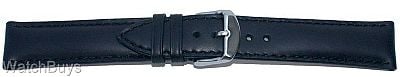 Show product details for Artisan Calf Leather 20 x 18 mm Black Short Strap