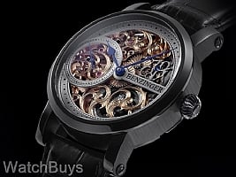 Show product details for Jochen Benzinger 3/4 Skeleton Black Case Non-Refundable Deposit