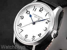 Show product details for Dornblueth & Sohn Central Seconds Silver Dial Applied Numerals