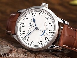 Show product details for Dornblueth & Sohn Quintus 40.0 Power Reserve Central Seconds Engraved Dial