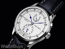 Show product details for Dornblueth & Sohn Calibre 99.10 Weltzeit Power Reserve Engraved Dial Non-Refundable Deposit