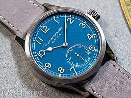 Show product details for Dornblueth & Sohn Calibre 99.1 Sea Blue Ceramic Dial