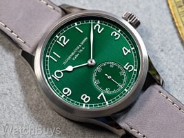Show product details for Dornblueth & Sohn Calibre 99.1 Translucent Green Ceramic Dial