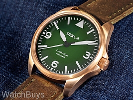 Dekla Turbulenz V1 40 Bronze Green