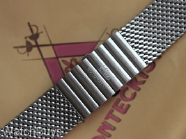Eza Mesh Steel Bracelet - Butterfly Buckle