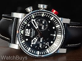 Show product details for Hanhart Primus Pilot Black Dial