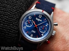 Show product details for Hanhart Red X Flyback Collector's Set - Royal Blue