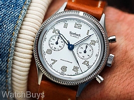 Show product details for Hanhart 417 ES Moby Dick Chronograph Non-Refundable Deposit