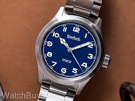 Show product details for Hanhart Preventor HD12 Blue Dial on Bracelet