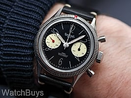 Show product details for Hanhart 417 ES BAIT 0260 Reverse Panda Limited Edition - 39 mm