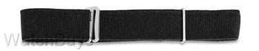Show product details for Hanhart Hook Strap - 20 x 20 Black Stretch Textile