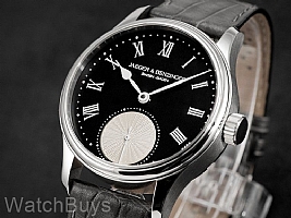 Show product details for Jaeger & Benzinger Black/Silver Dial Roman