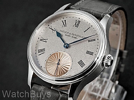 Show product details for Jaeger & Benzinger Rhodium/Rose Gold Dial Roman