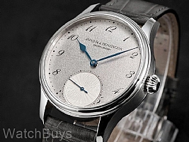 Show product details for Jaeger & Benzinger Rhodium/Silver Dial Arabic Non-Refundable Deposit