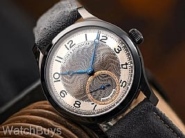 Show product details for Jaeger & Benzinger Edition 6 Moire Arabic Black Case