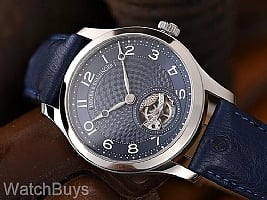Show product details for Jaeger & Benzinger Edition 6 Blue Skeleton