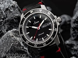 Show product details for Sinn 104 Matte RS Black Limited Edition on Strap